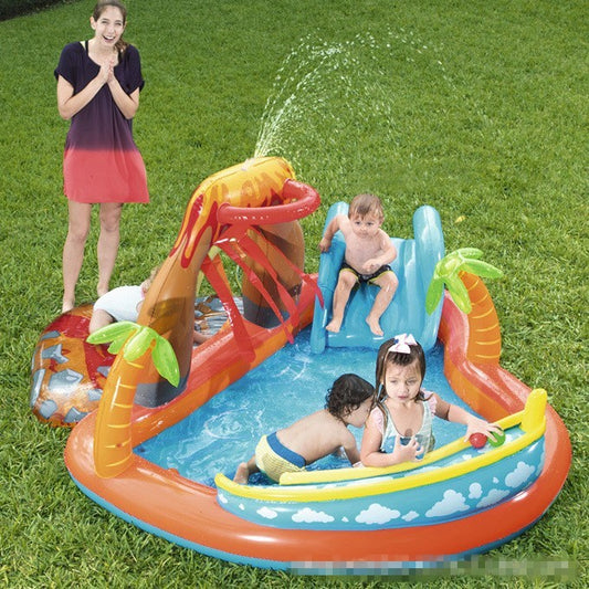 Children's Inflatable Volcano Play Pool